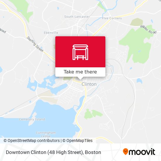 Downtown Clinton (48 High Street) map