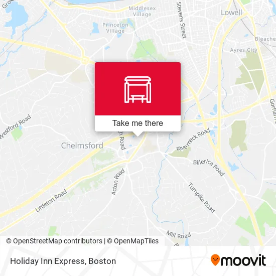 Holiday Inn Express map