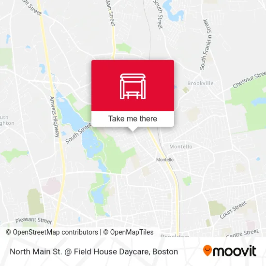 North Main St. @ Field House Daycare map