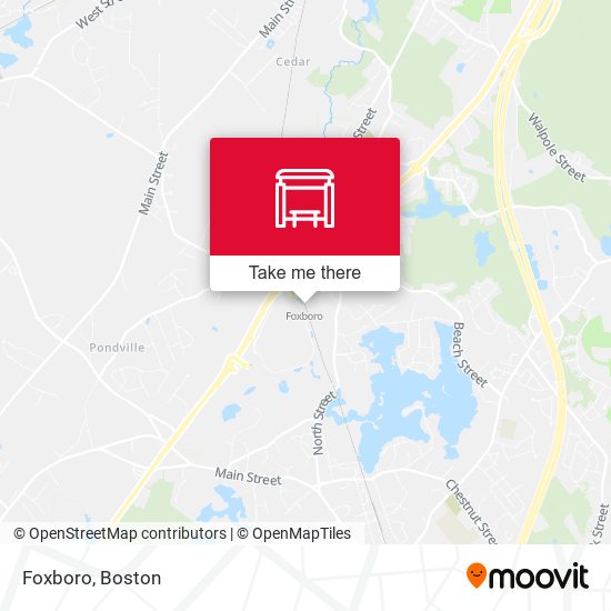 Foxboro map