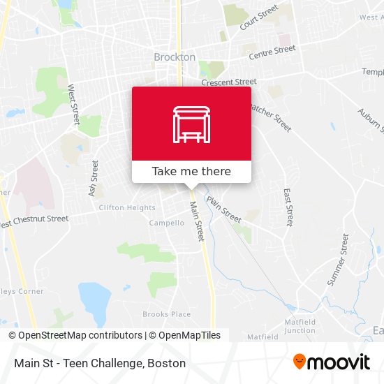 Main St - Teen Challenge map