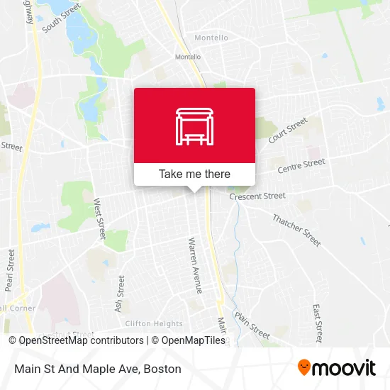 Main St And Maple Ave map