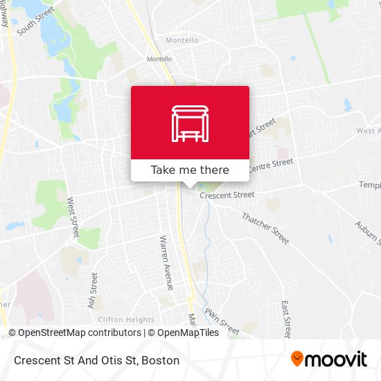 Mapa de Crescent St And Otis St