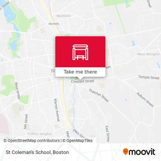 Mapa de St Coleman's School