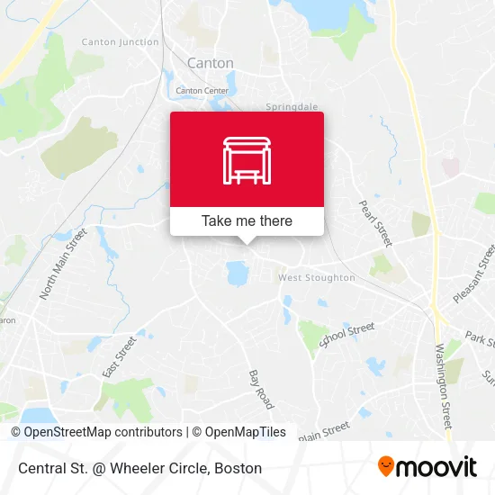 Central St. @ Wheeler Circle map