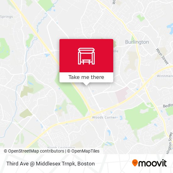 Mapa de Third Ave @ Middlesex Trnpk