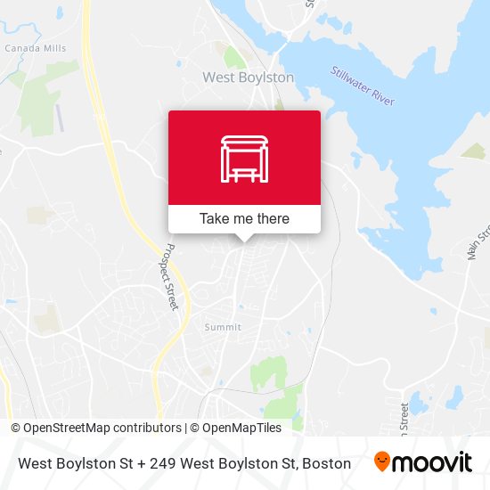 West Boylston St + 249 West Boylston St map