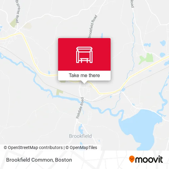 Brookfield Common map