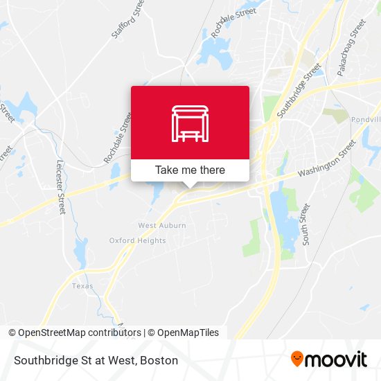 Mapa de Southbridge St at West