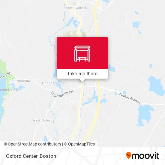 Oxford Center map