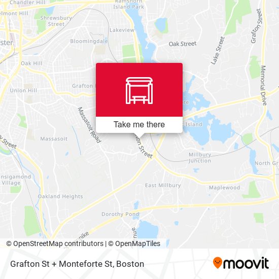 Mapa de Grafton St + Monteforte St