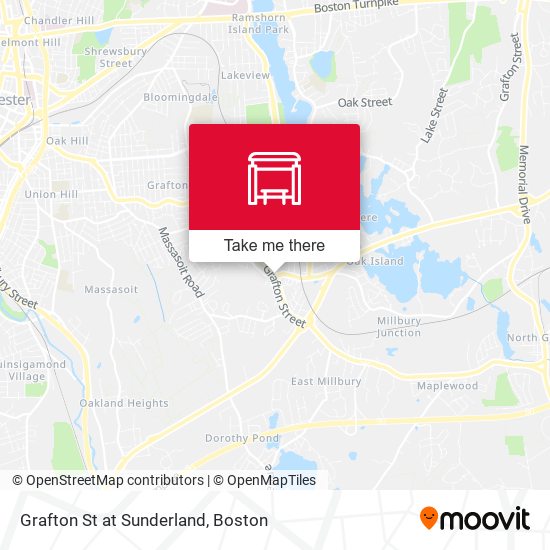 Grafton St at Sunderland map