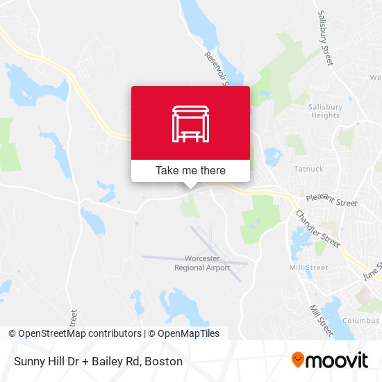 Sunny Hill Dr + Bailey Rd map