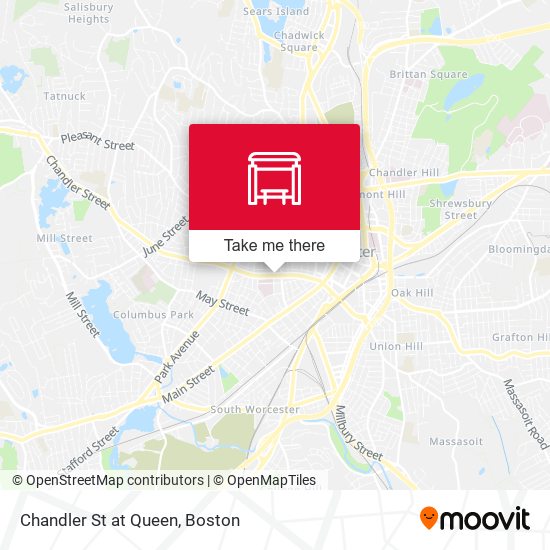 Mapa de Chandler St at Queen