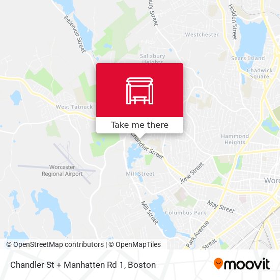 Chandler St + Manhatten Rd 1 map