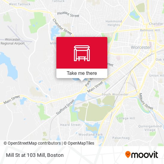 Mapa de Mill St at 103 Mill