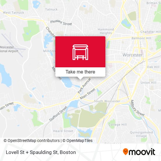 Mapa de Lovell St + Spaulding St