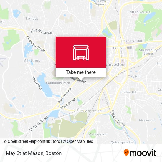 Mapa de May St at Mason