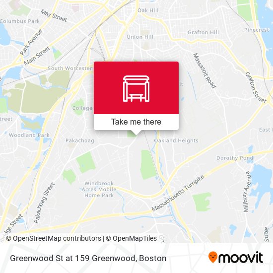 Greenwood St at 159 Greenwood map