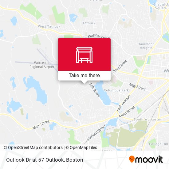 Mapa de Outlook Dr at  57 Outlook
