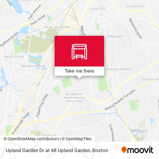 Upland Garden Dr at 48 Upland Garden map