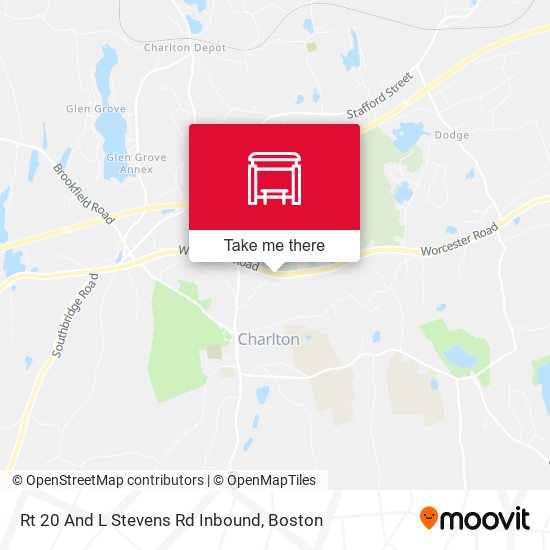 Rt 20 And L Stevens Rd Inbound map