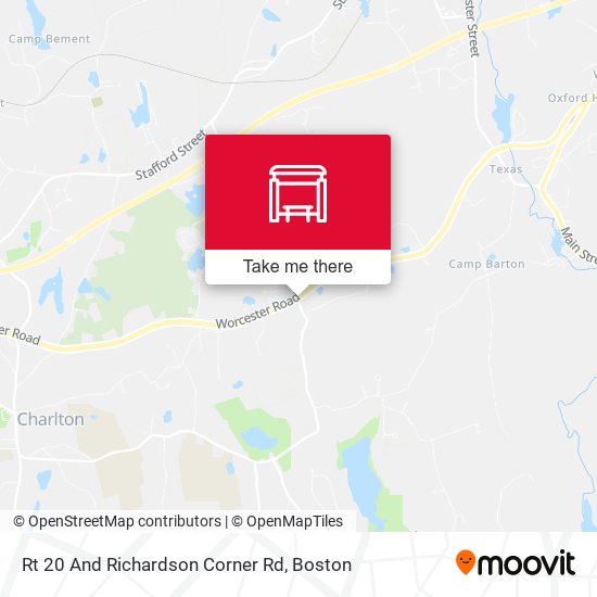 Rt 20 And Richardson Corner Rd map