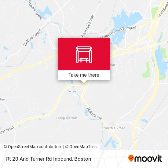Rt 20 And Turner Rd Inbound map