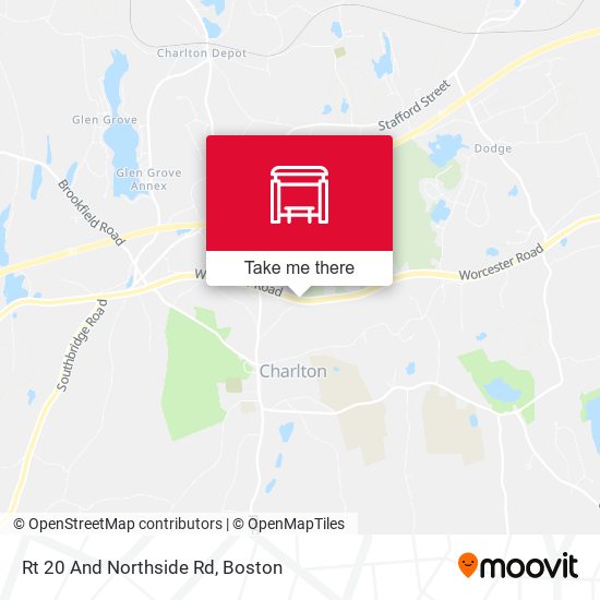 Rt 20 And Northside Rd map