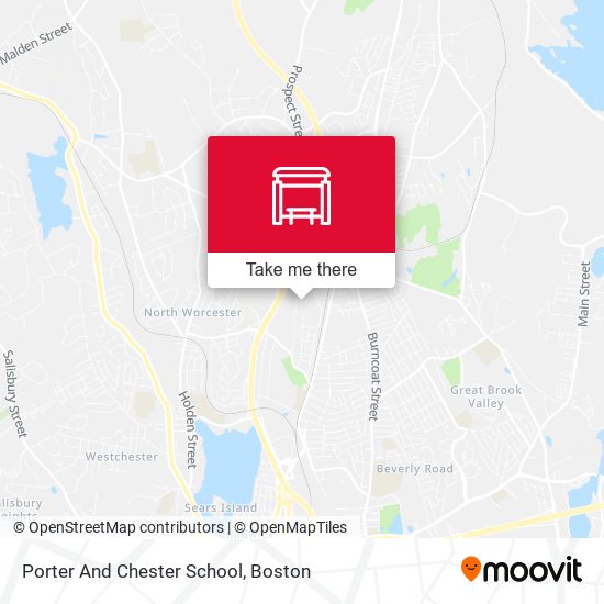Porter And Chester School map