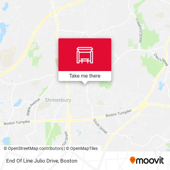 End Of Line Julio Drive map
