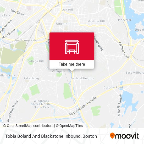 Mapa de Tobia Boland And Blackstone Inbound