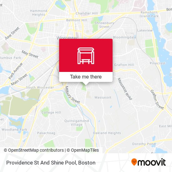 Providence St And Shine Pool map