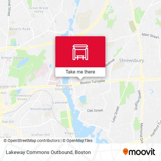 Lakeway Commons Outbound map