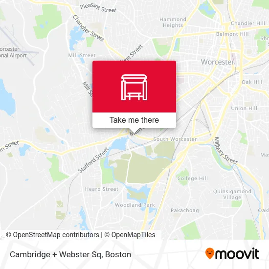 Cambridge + Webster Sq map