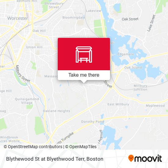 Mapa de Blythewood St at Blyethwood Terr