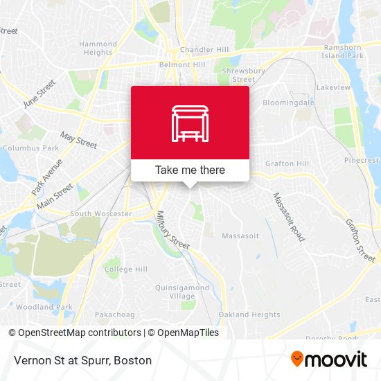 Mapa de Vernon St at Spurr