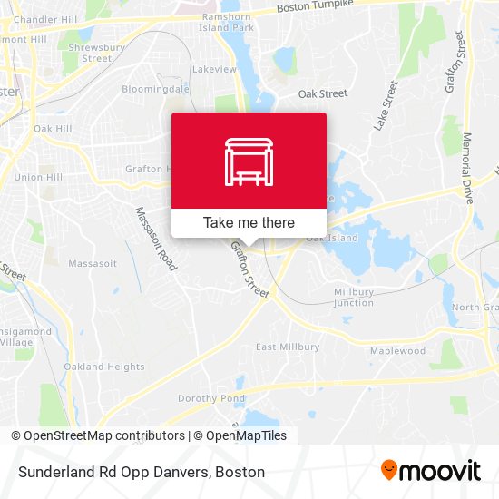 Mapa de Sunderland Rd Opp Danvers