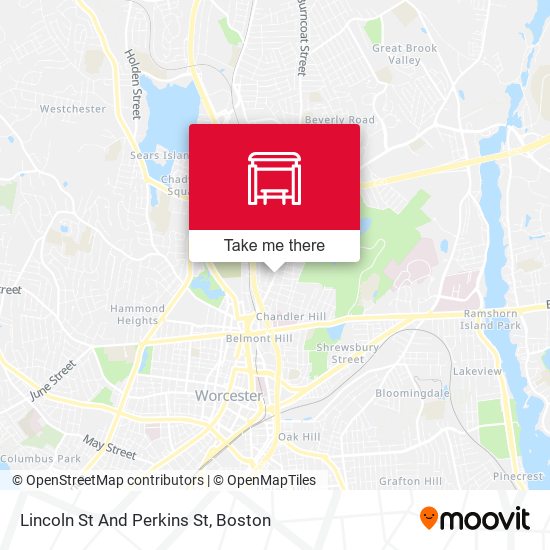 Lincoln St And Perkins St map