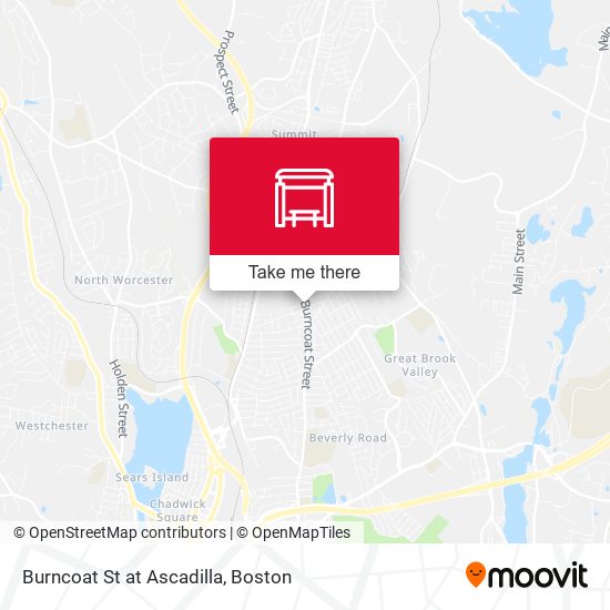 Mapa de Burncoat St at Ascadilla