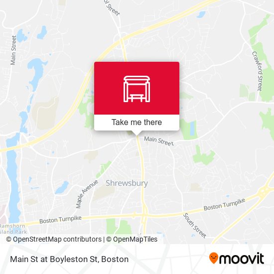 Mapa de Main St at Boyleston St