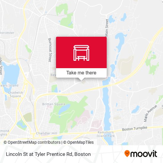 Lincoln St at Tyler Prentice Rd map