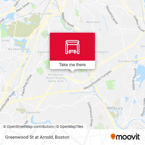 Mapa de Greenwood St at Arnold