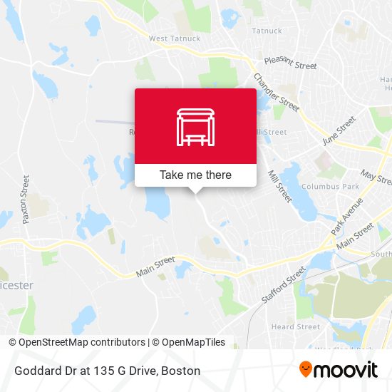 Mapa de Goddard Dr at 135 G Drive