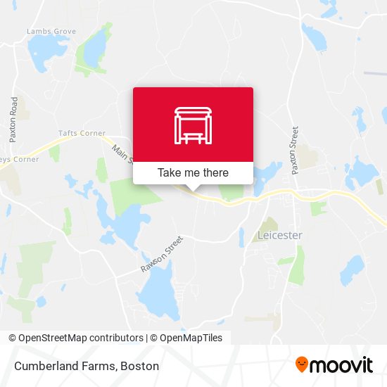 Mapa de Cumberland Farms