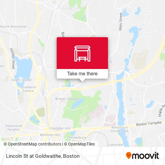 Lincoln St at Goldwaithe map