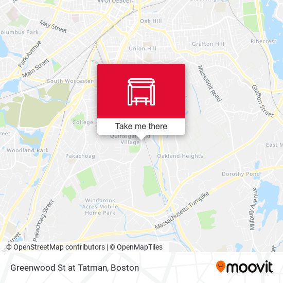 Greenwood St at Tatman map