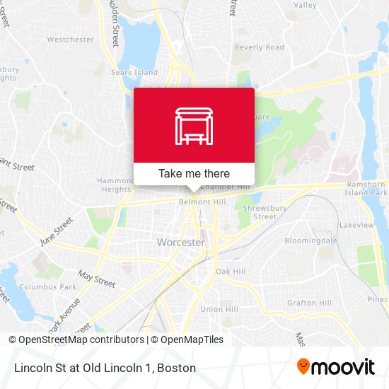 Mapa de Lincoln St at Old Lincoln 1