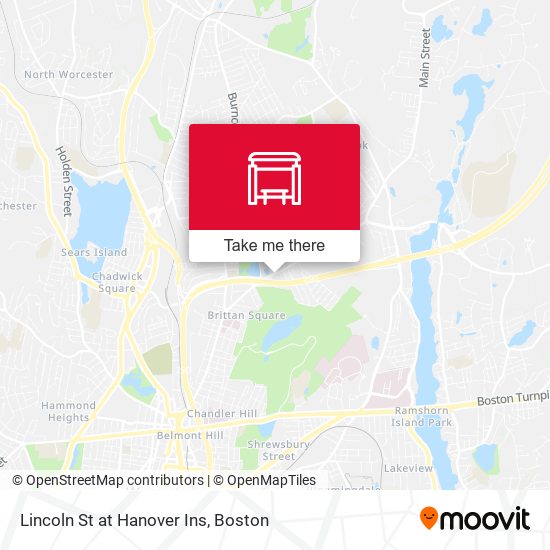 Mapa de Lincoln St at Hanover Ins