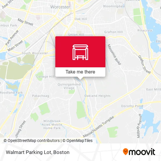 Walmart Parking Lot map
